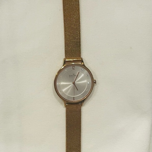 Skagen Women\'s Watch with Rose Gold Mesh Band main image 5